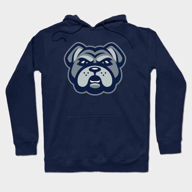 New England Bulldog Pride: Sports Mascot T-shirt for Die-Hard Fans Hoodie by CC0hort